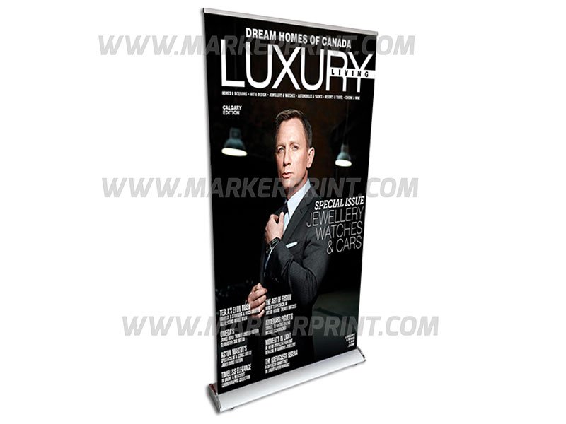 Easy Pull Deluxe 1x2 m Roll Up Retráctil