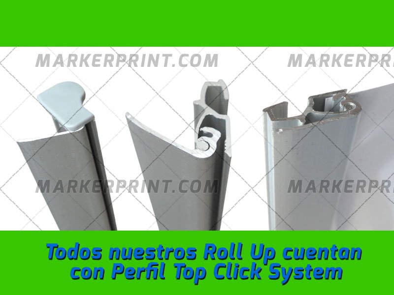 Easy Pull Deluxe 1x2 m Roll Up Retráctil