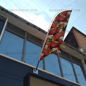 Soporte Bandera Pared 30°