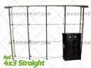 Wall Pop Up straight Aluminum